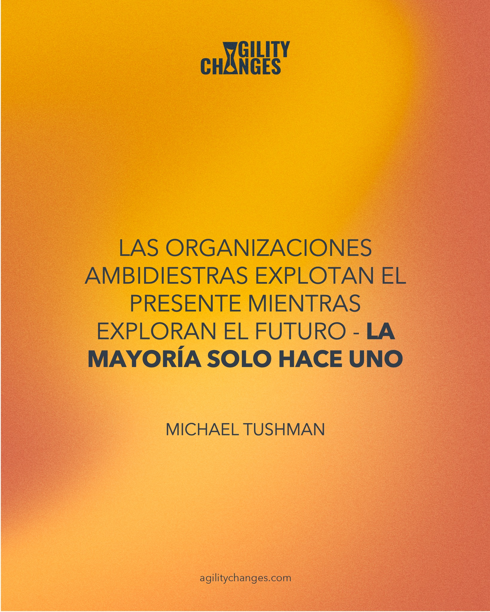Agility - ⚖️ Las dos formas de matar tu organización lentamente: Solo ...