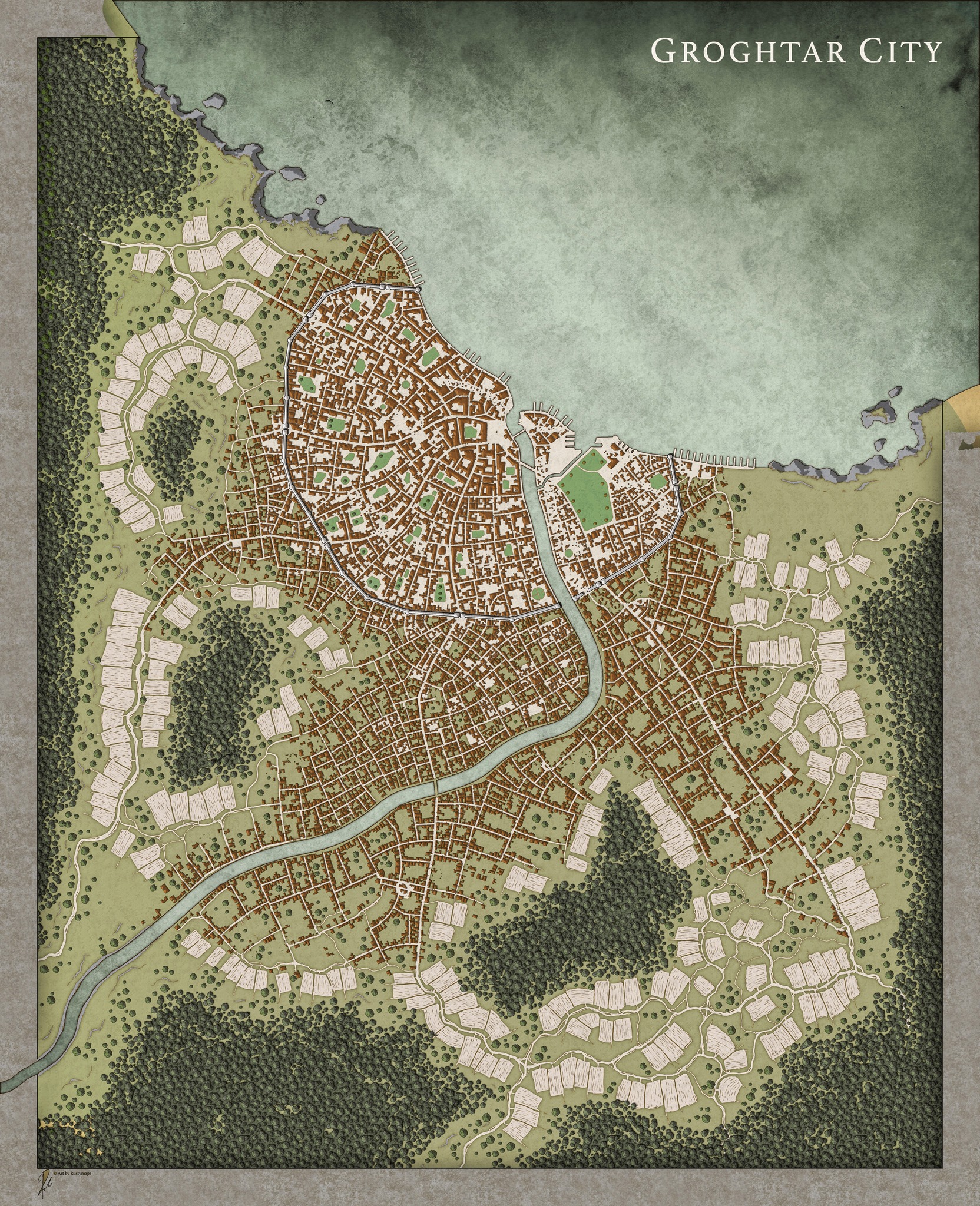 Rustymaps - 📜 RPG City map by Rustymaps | Facebook