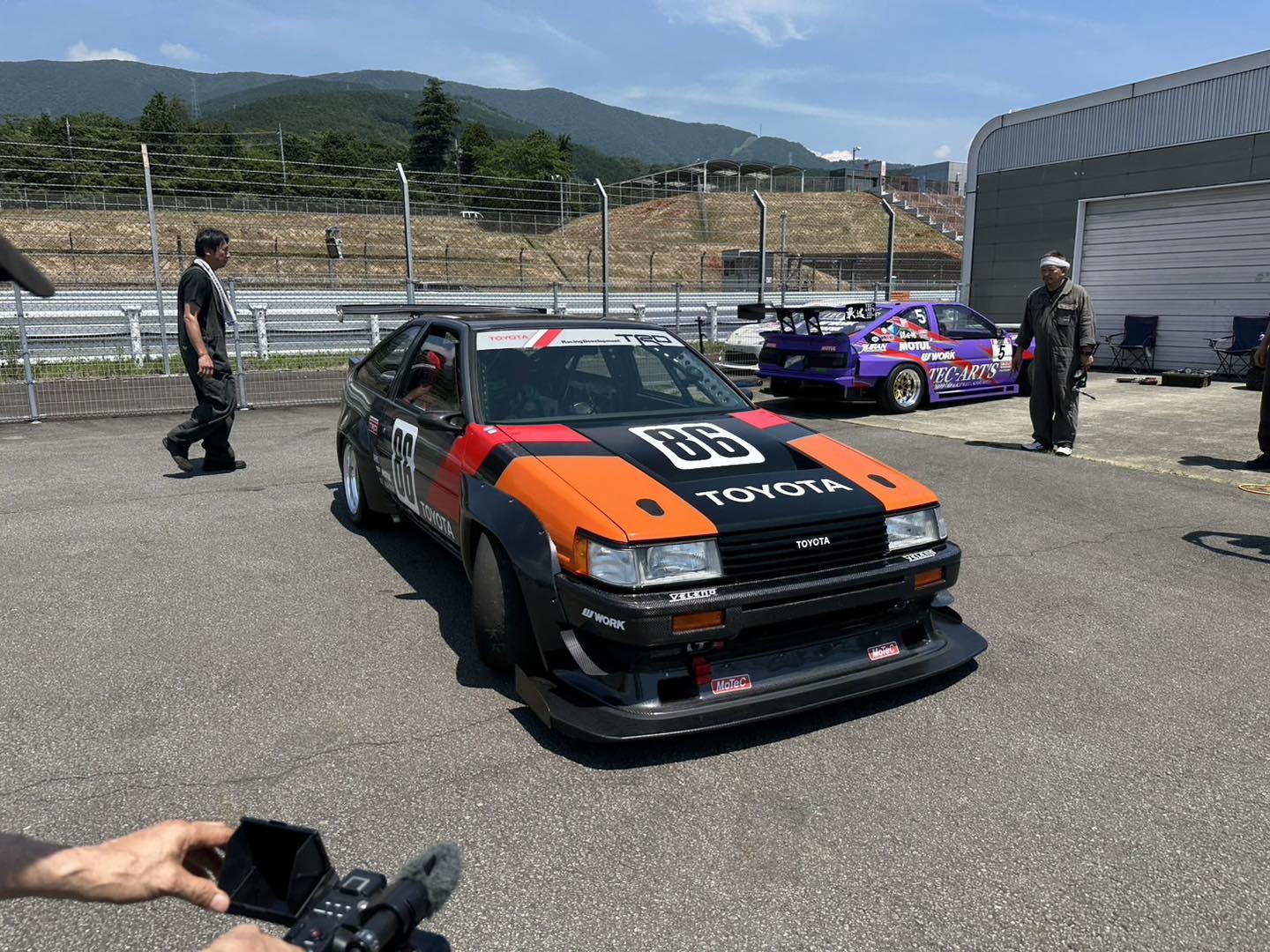 今日はDK TVです!富士スピードウェイでN2テストです😄お楽しみに‼︎