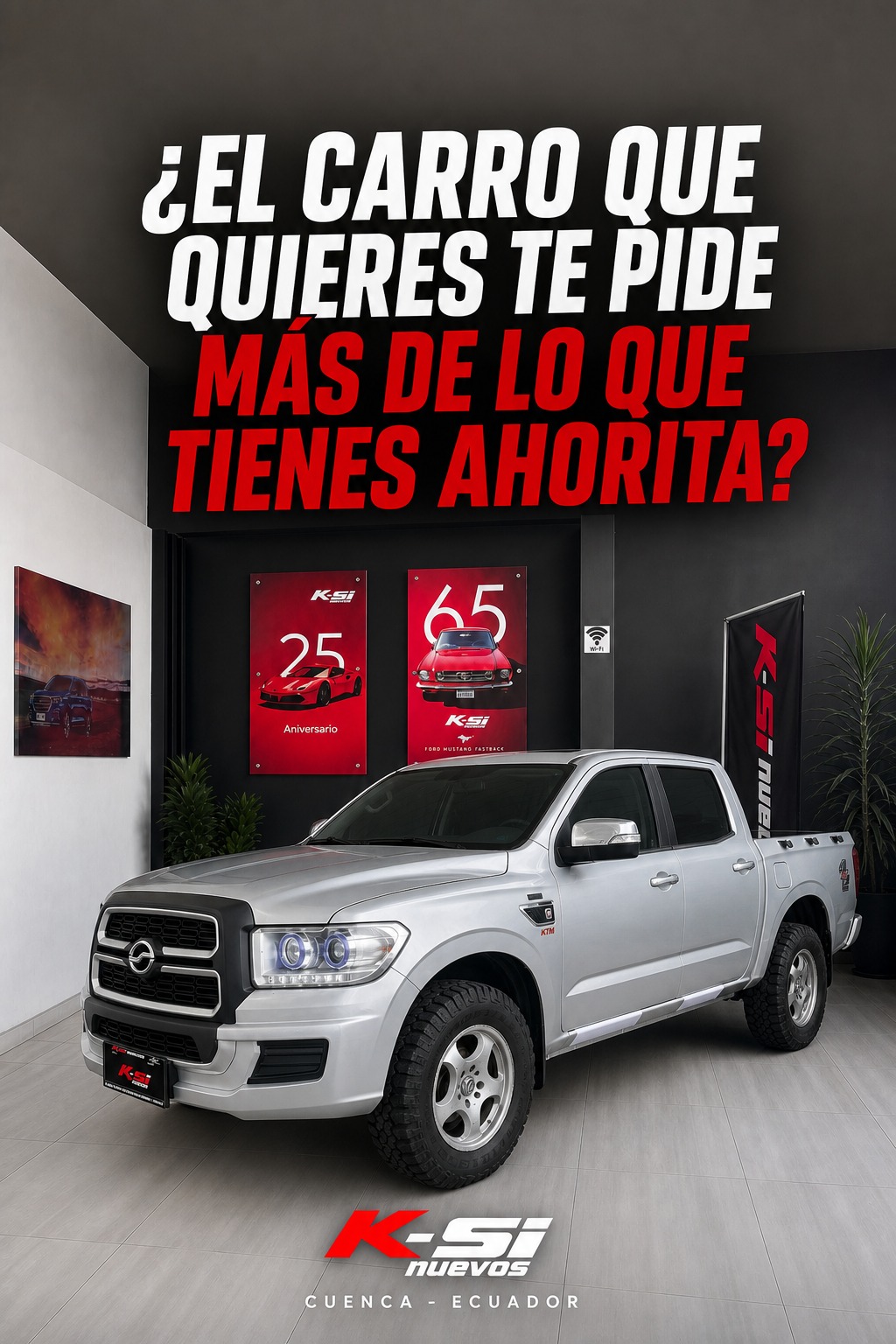 El ZX Auto Terralord Heavy Duty AC 2.4 CD 2023 es una pickup de