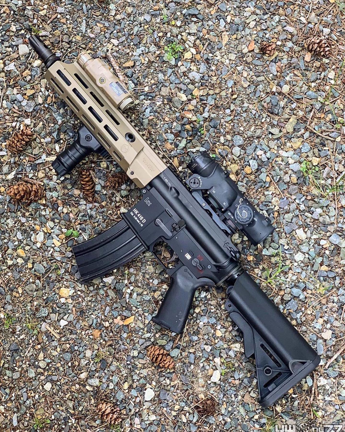 Maxim - Since it's HumpDay  here's a shot of our HK 416/MR556 M