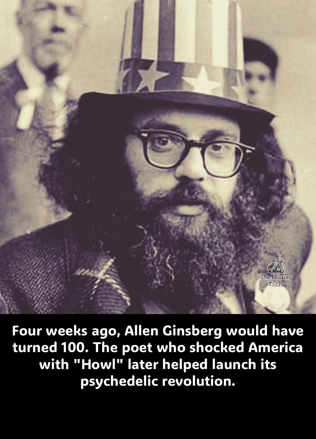 Allen Ginsberg at Monterey Jazz Festival 1963