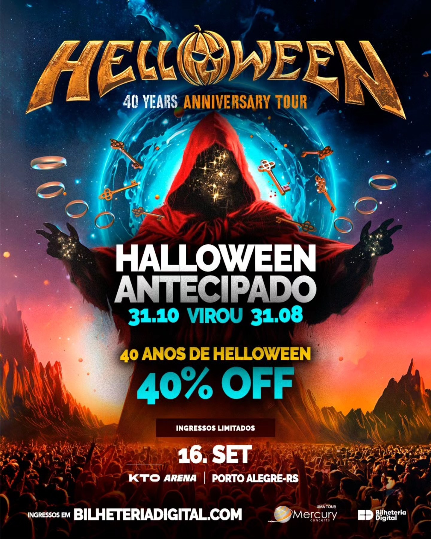 【10/31限定！ハロウィンセール！】 Hisense40H38E 40インチ 🎃 31.10 VIROU 31.08! 🎃 O Halloween chegou mais cedo — e com 40