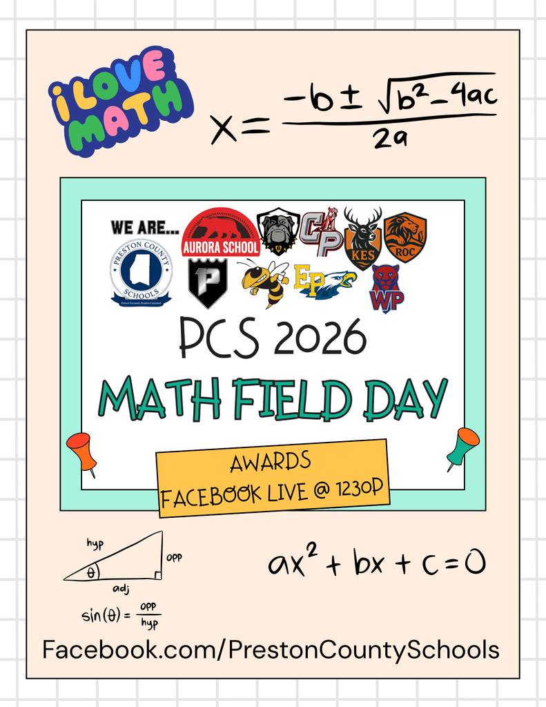 Preston - Today is the 50th PCS Math Field Day. Students from across ...