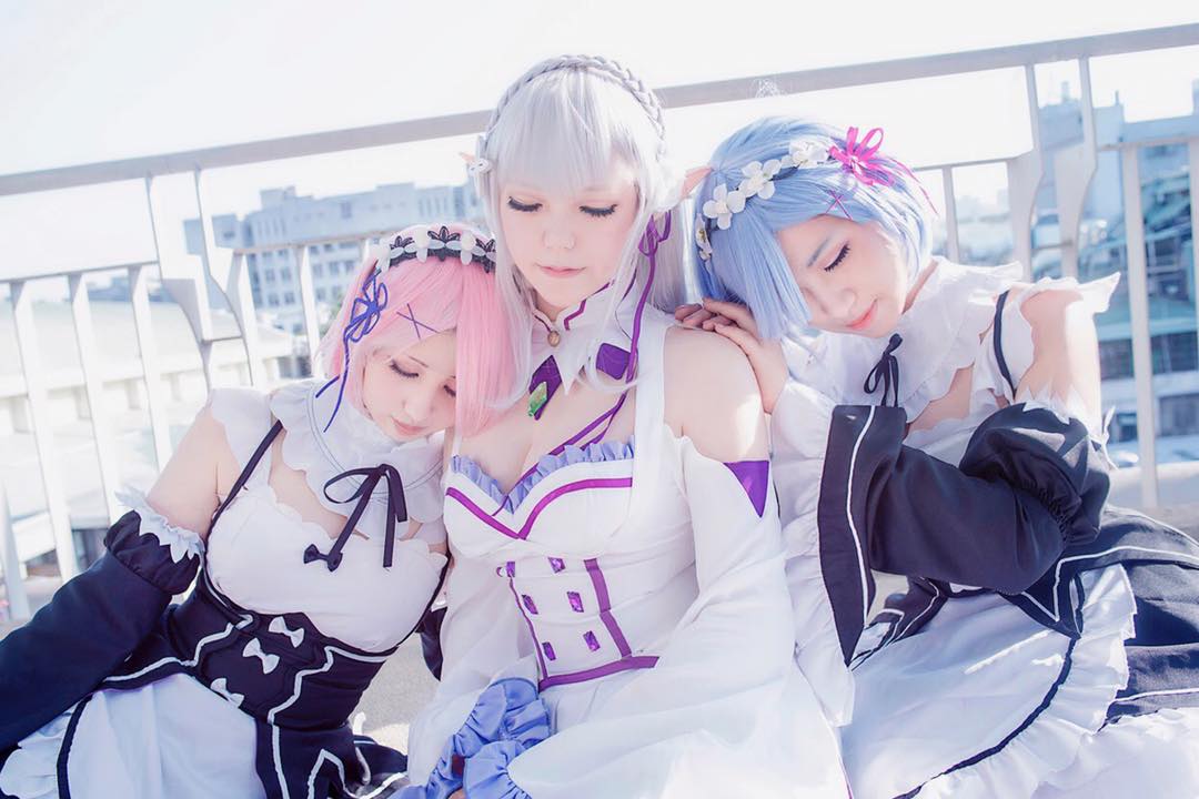 Shizu 靜 Cosplay - 【Re:ゼロから始める異世界生活】 小朋友才做選擇，小靜全都要！... | Facebook