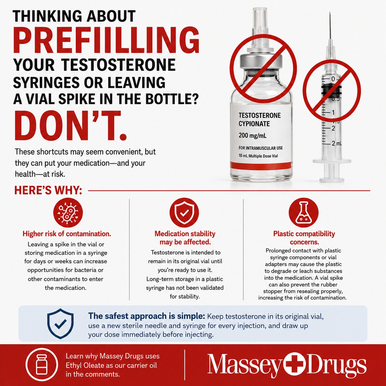 Should you be on Sermorelin if you're taking a GLP-1? Medications like semaglutide (Ozempic®, Wegovy®) and tirzepatide (Mounjaro®, Zepbound®) are helping many people lose weight—but here's something most people don't realize: 👉