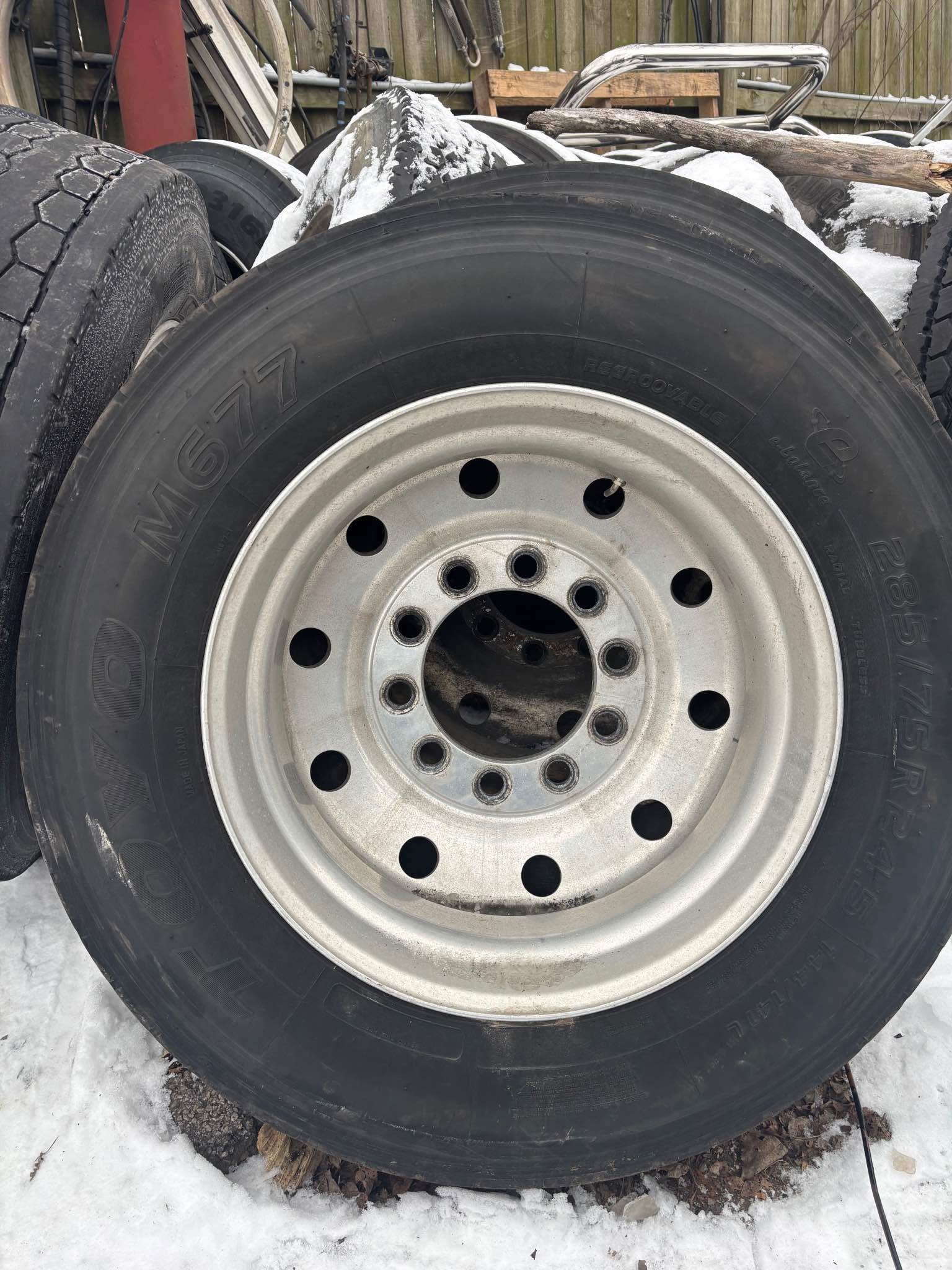 24,5 semi truck rims for sale. - Car Wheels, Tires & Parts - Cary ...