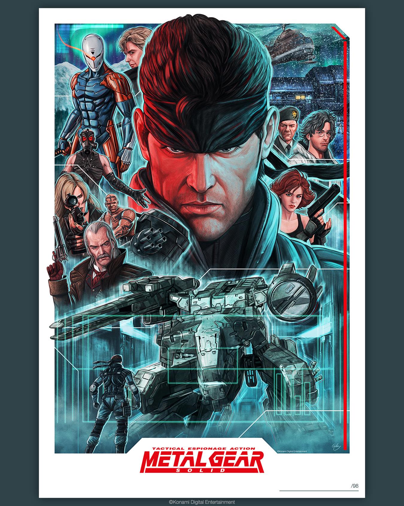 Completing metal gear solid trading card set