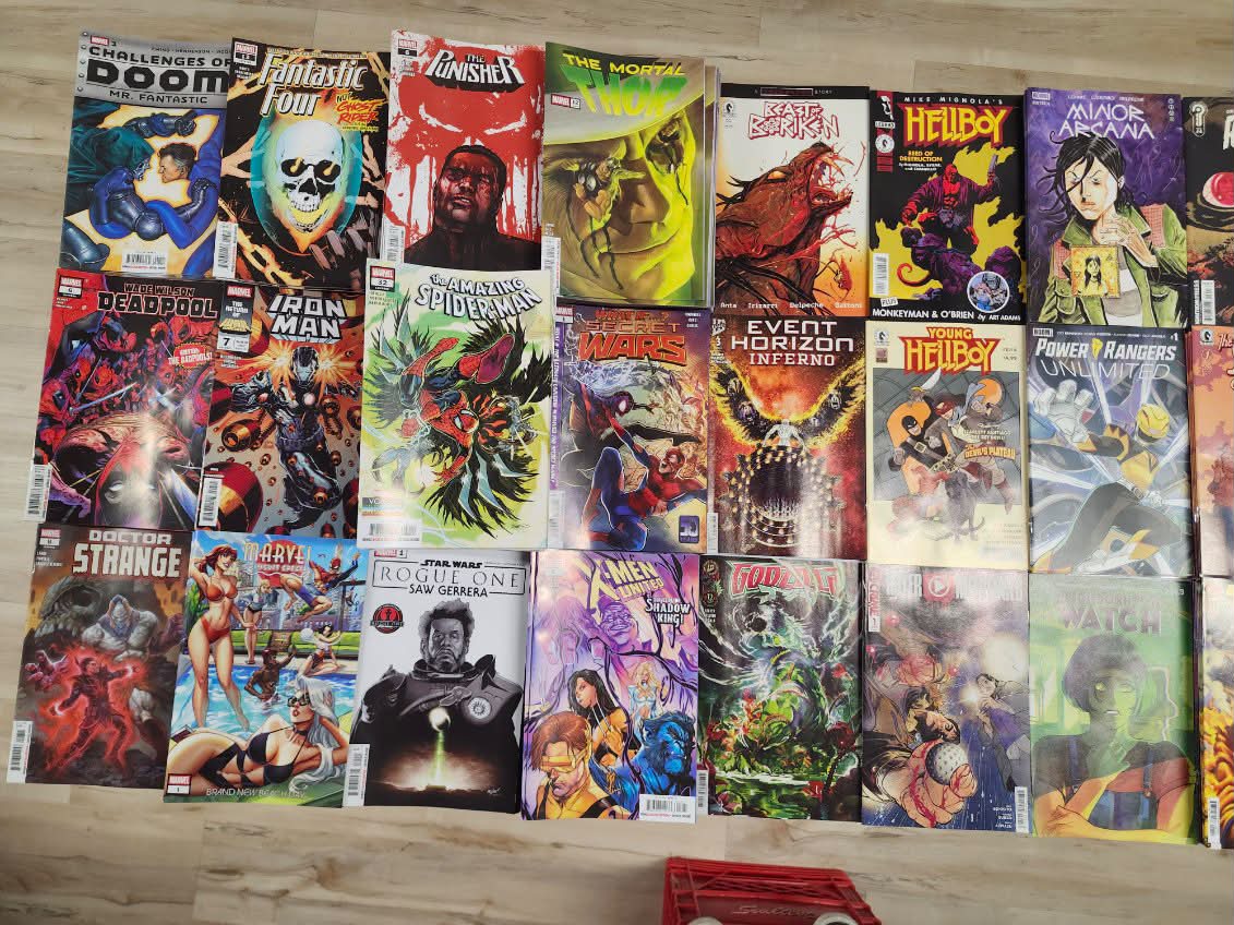 New comics are starting to show up for Wednesday's New Comic Day