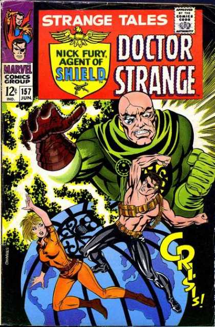 Check out this guy -- he's Nick Fury and Doctor Strange rolled
