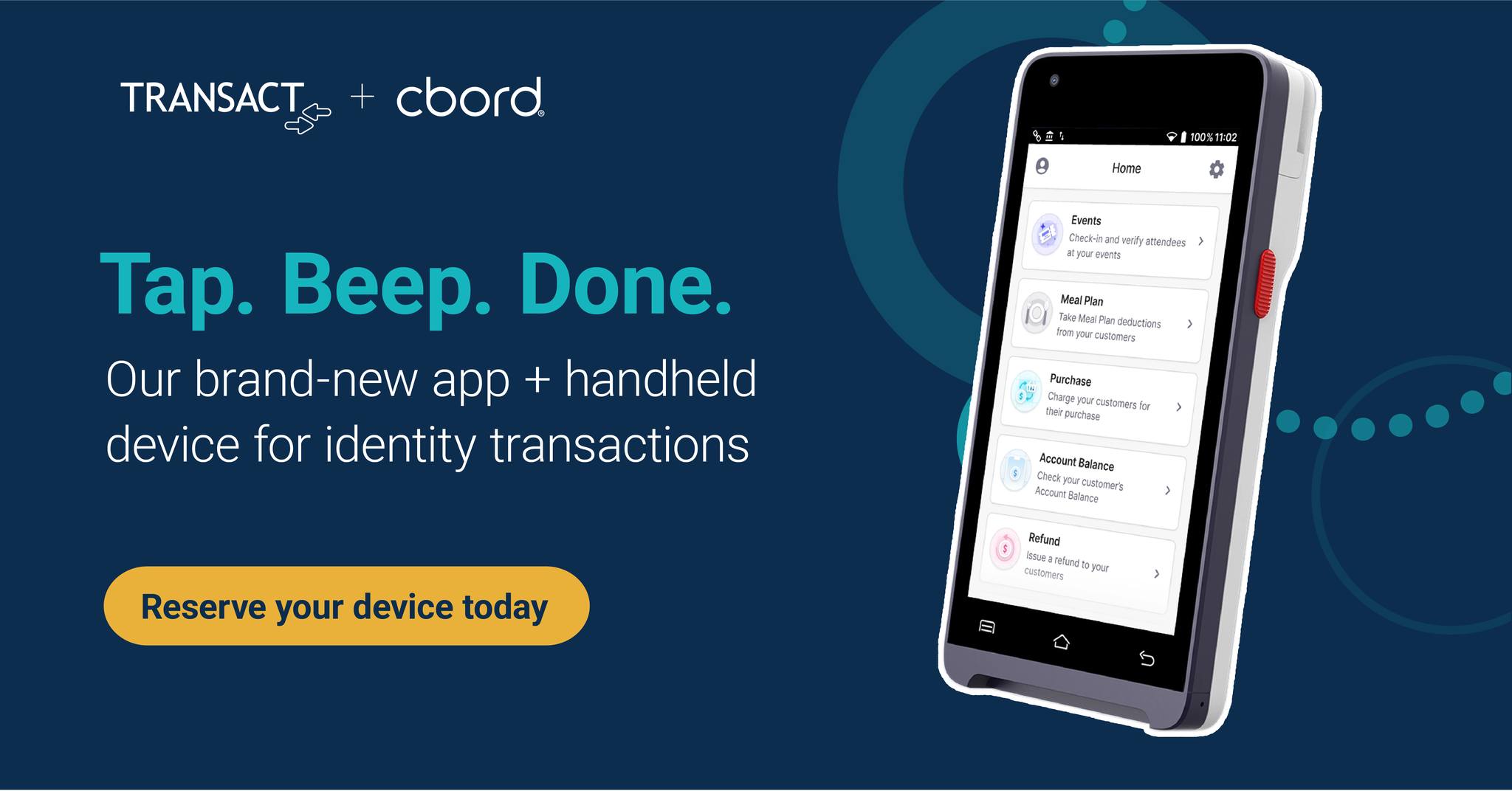 Transact - Tap. Beep. Done. At Transact 360°, clients got hands-on with ...
