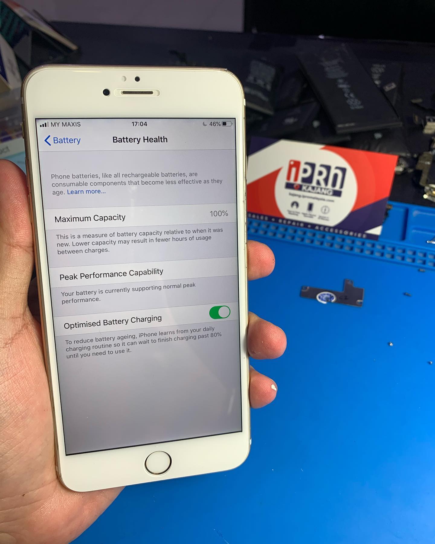 Ipro Kajang Sebelum Selepas Tukar Bateri Iphone فيسبوك