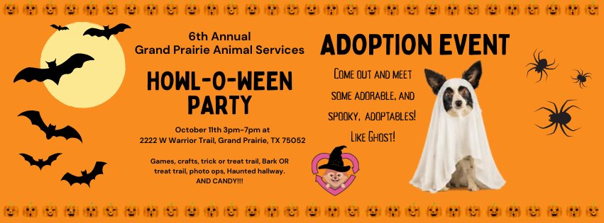 GPAS Howl-O-Ween Party & Adoption Event