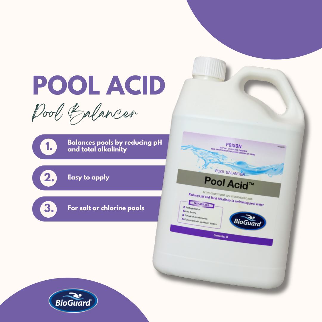 BioGuard - Perfect pH Made Simple with Pool Acid! Benefits of Pool Acid ...