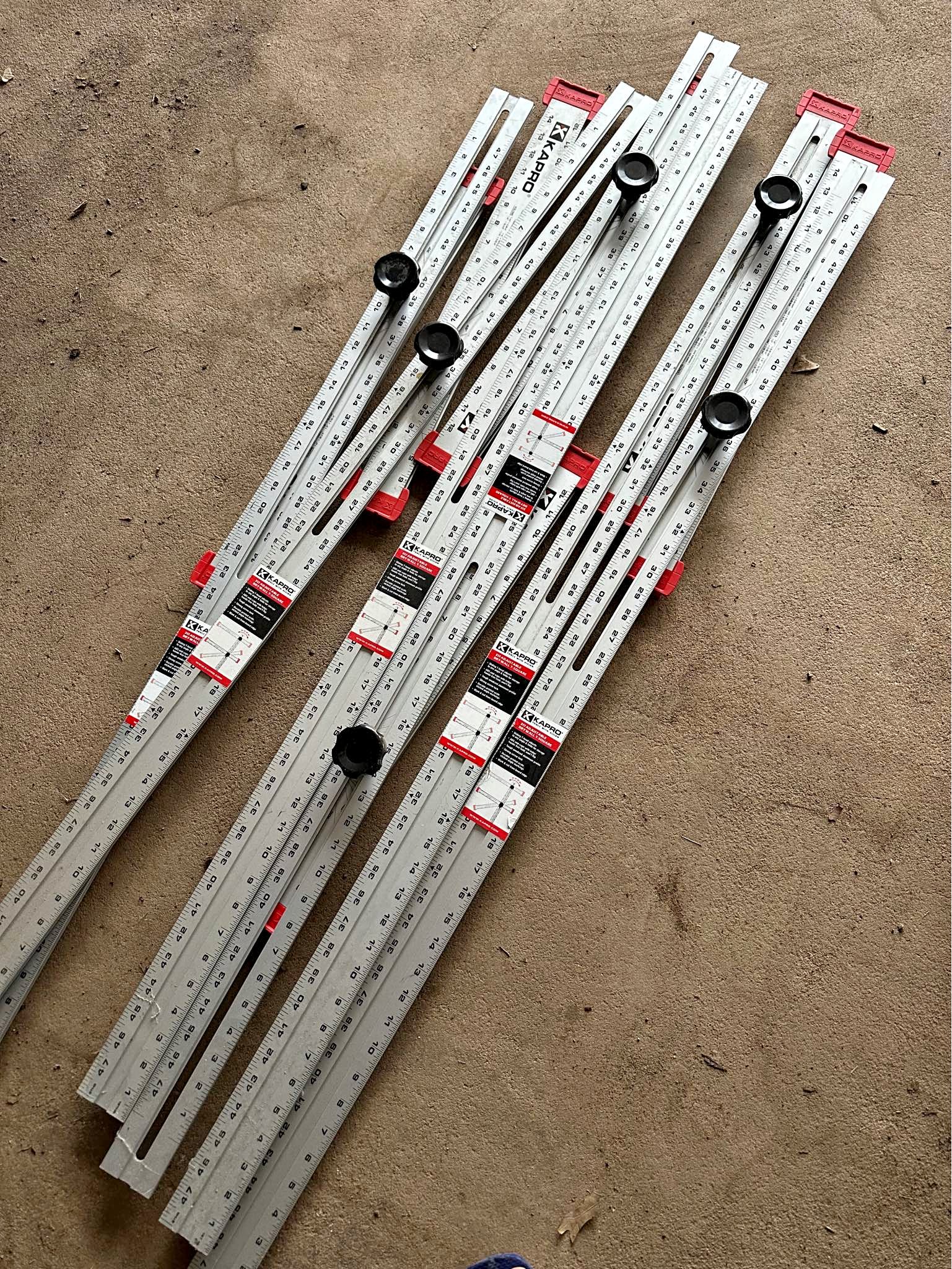 5x Kapro 317 Adjustable Drywall T-Squares – Brand New - Rulers ...