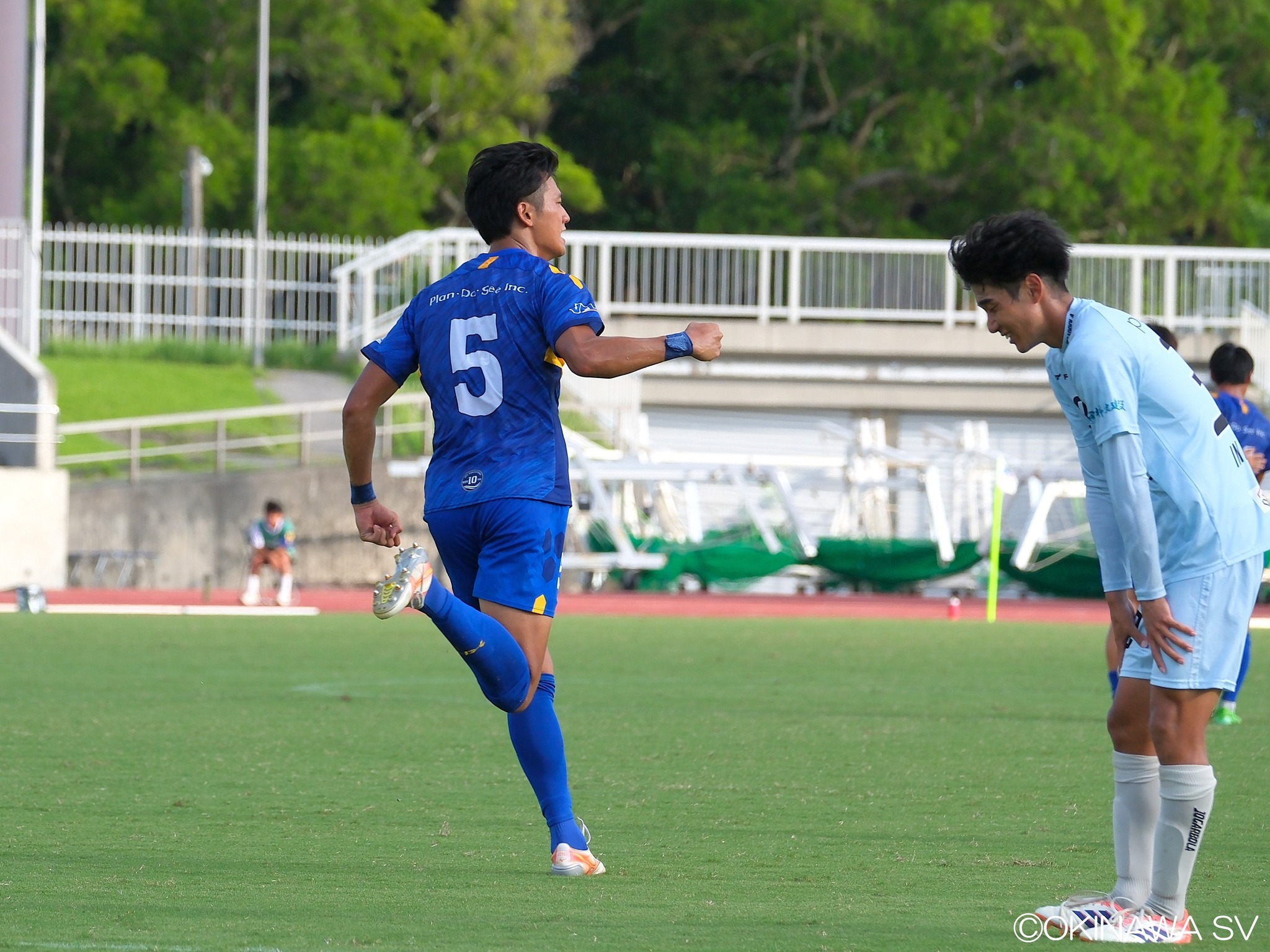 沖縄SV - 先日、ボカ・ジュニアーズサポーターの方が埼玉県よりお越し
