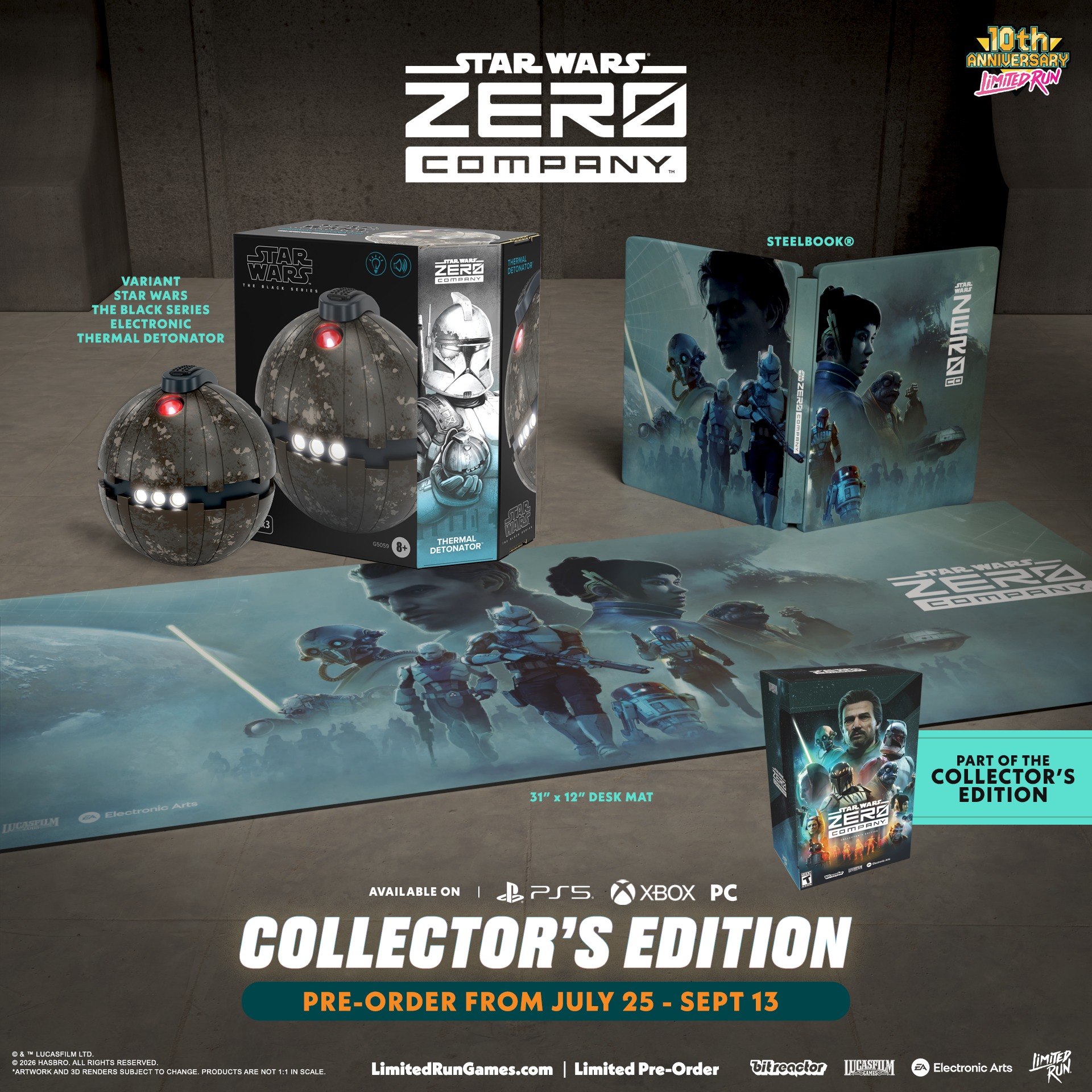 Limited - Our limited edition physical releases of Toto Temple