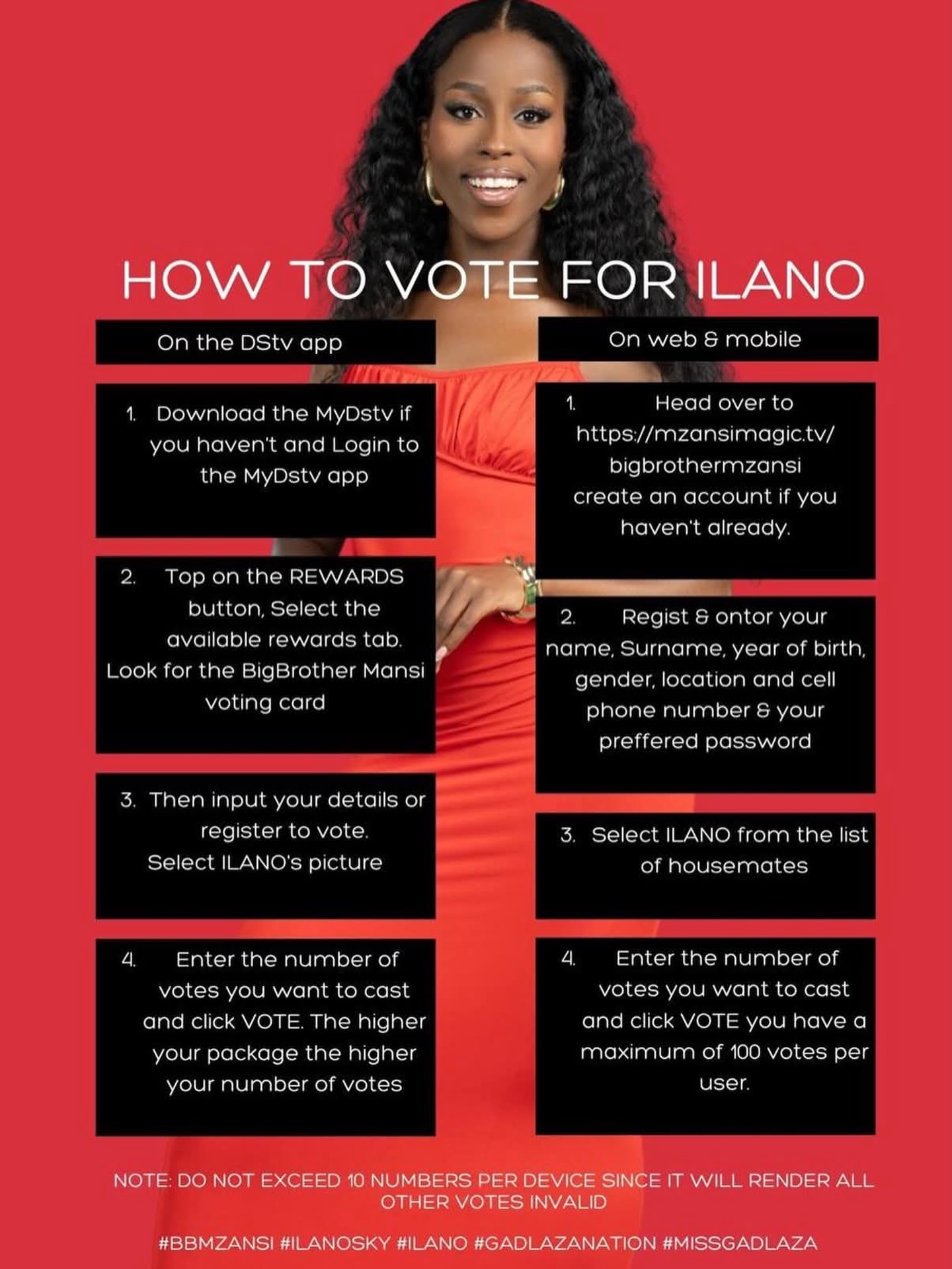 ILanó - GADLAZA NATION ️🔥The Queen is up🔥Voting polls are open Let’s ...