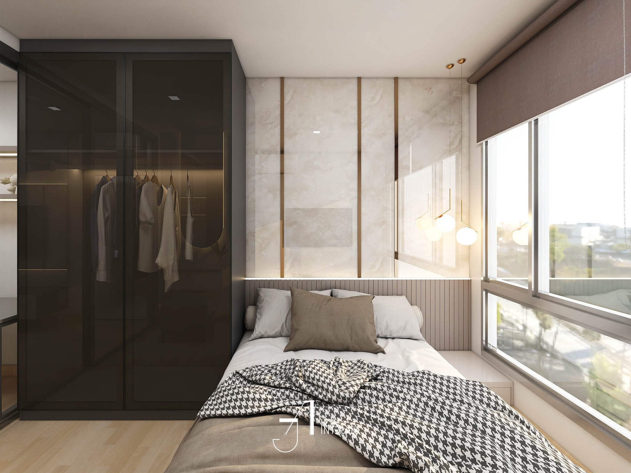 รับผลิต ออกแบบบิวท์อิน ตกแต่งภายใน Ja.Irin Interior