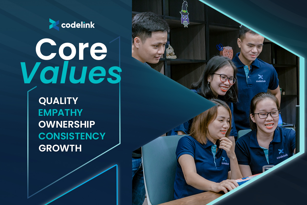 CodeLink - #OurCoreValue 🎯 Our core values shape the...