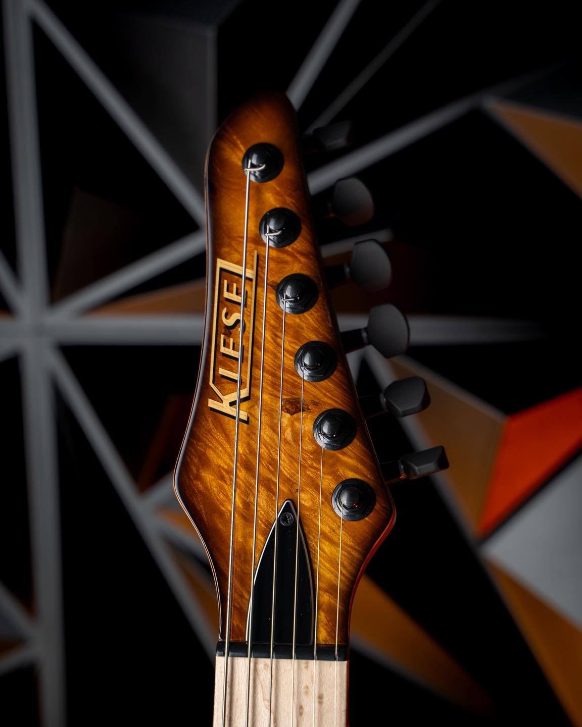 Kiesel Guitars - O8X in Color shift Blue/Purple with a Rosewood