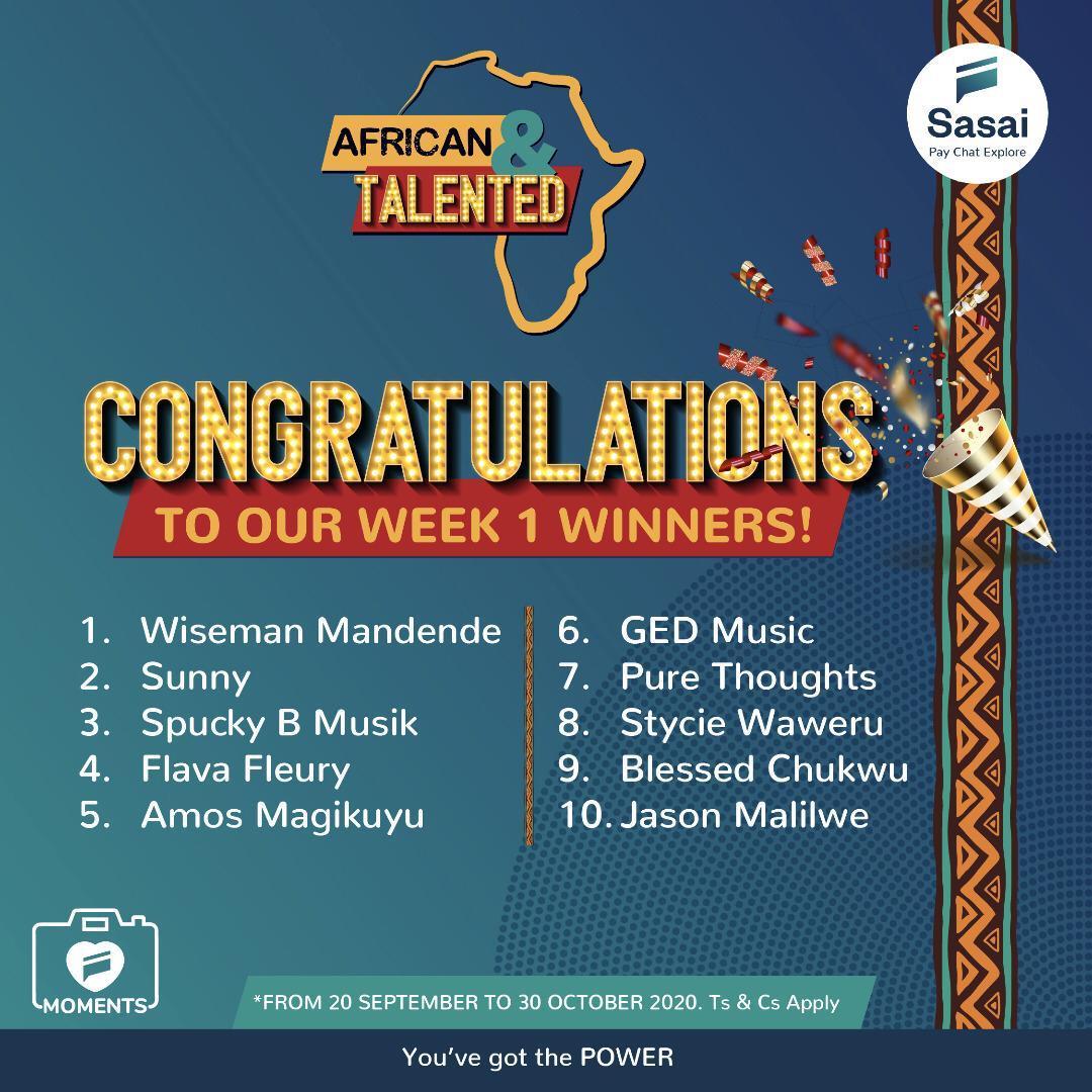 A HUGE CONGRATULATIONS TO OUR WEEK 1... - EcoCash Zimbabwe
