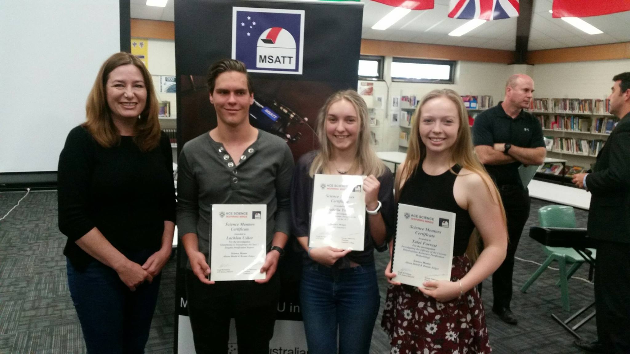 Canberra College - Lachlan Usher, Arabella Young and Talei Forrest were ...
