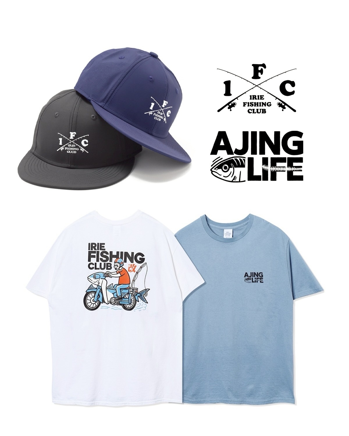 NEW ERA IRIE FISHING CLUB デニム キャップ NEW ERA IRIE FISHING