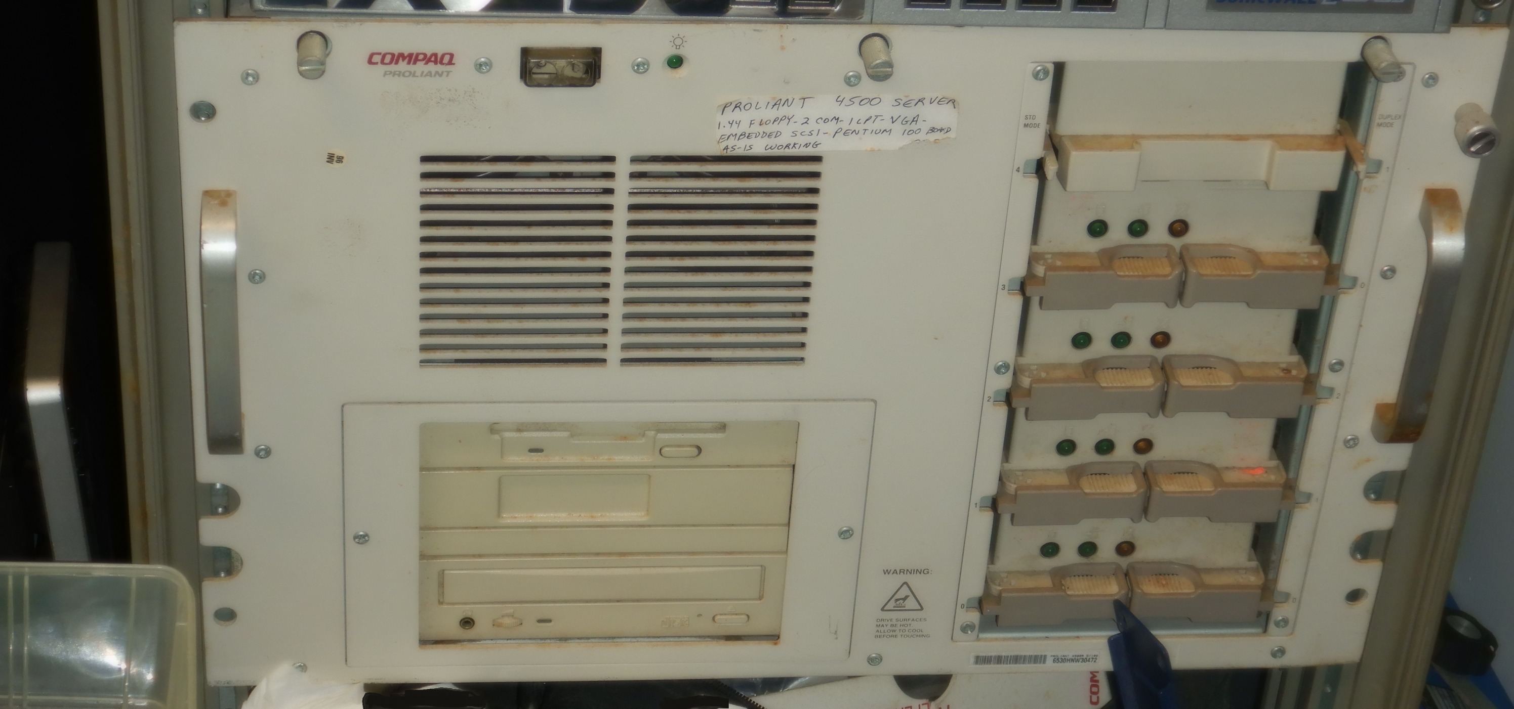 Donating Compaq Proliant server to retro computer group