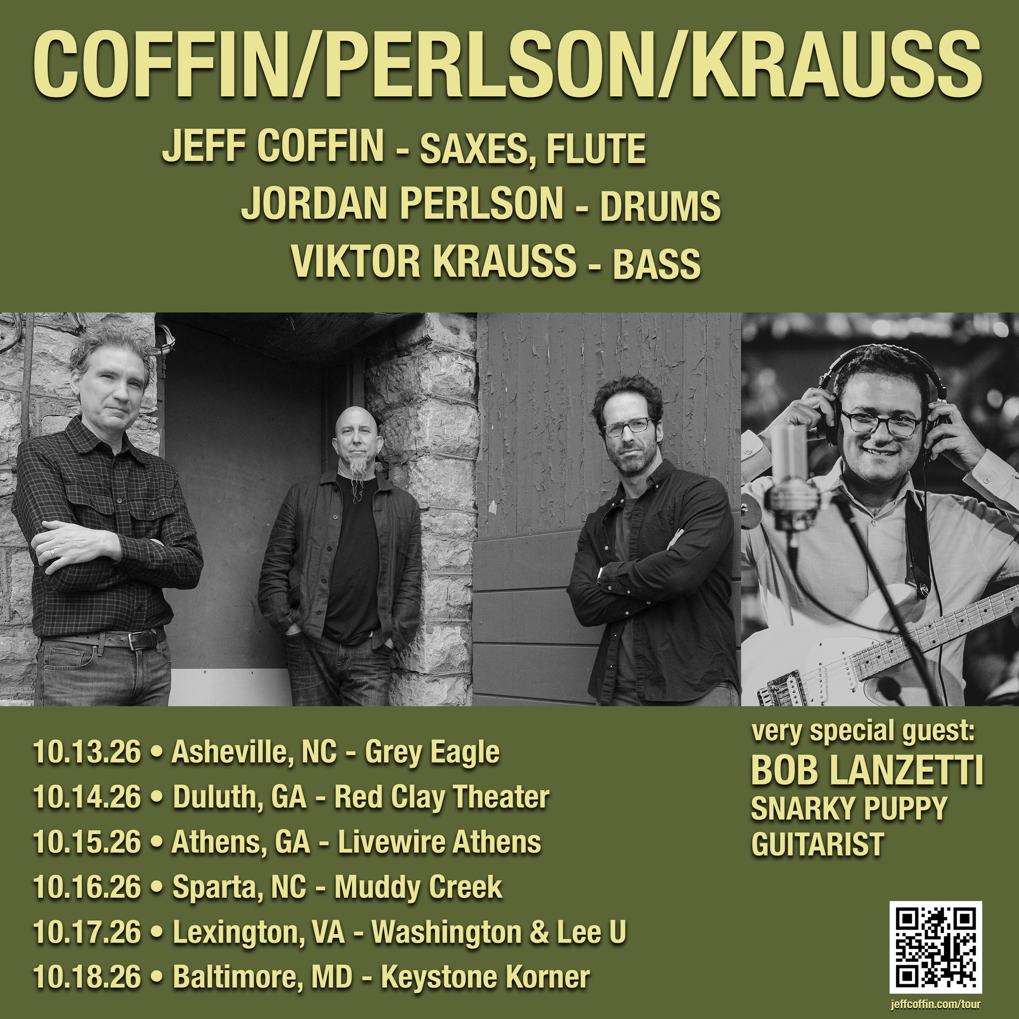 SF9 ジェユン インソン Musical On Stage パンフレット Jeff Coffin, Jordan Perlson, & Viktor Krauss - with very special