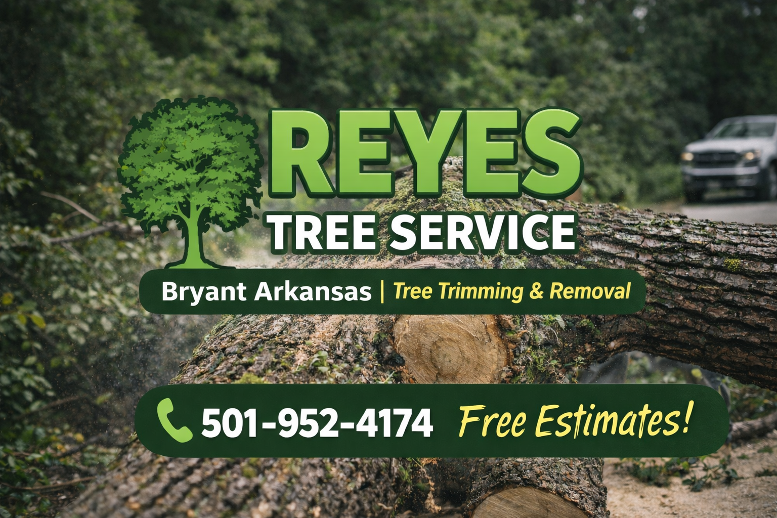 Reyes Tree Service 501-952-4174 | Bryant AR