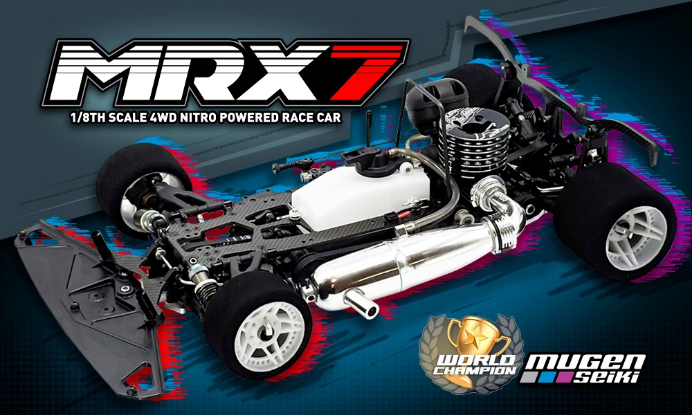 無限精機より、1/8 NitroオンロードカーMRX6Xキットを発売いたします