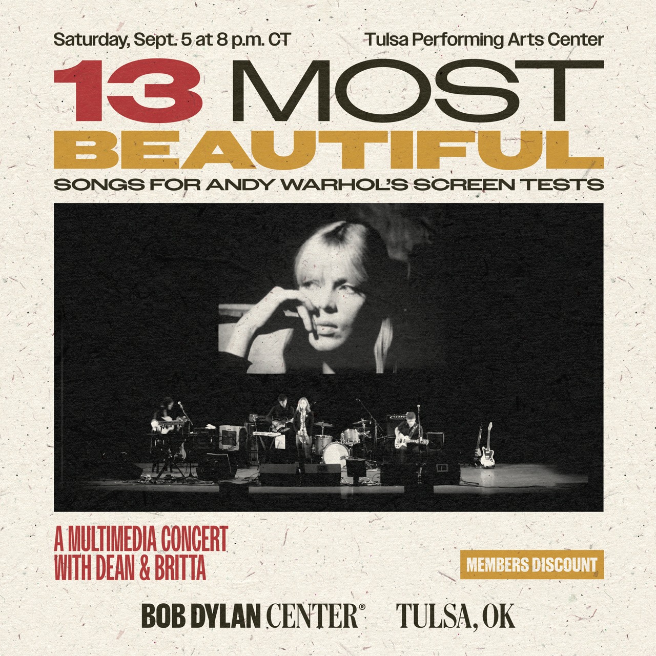 Bob - Just two weeks until “13 Most Beautiful…Songs for Andy