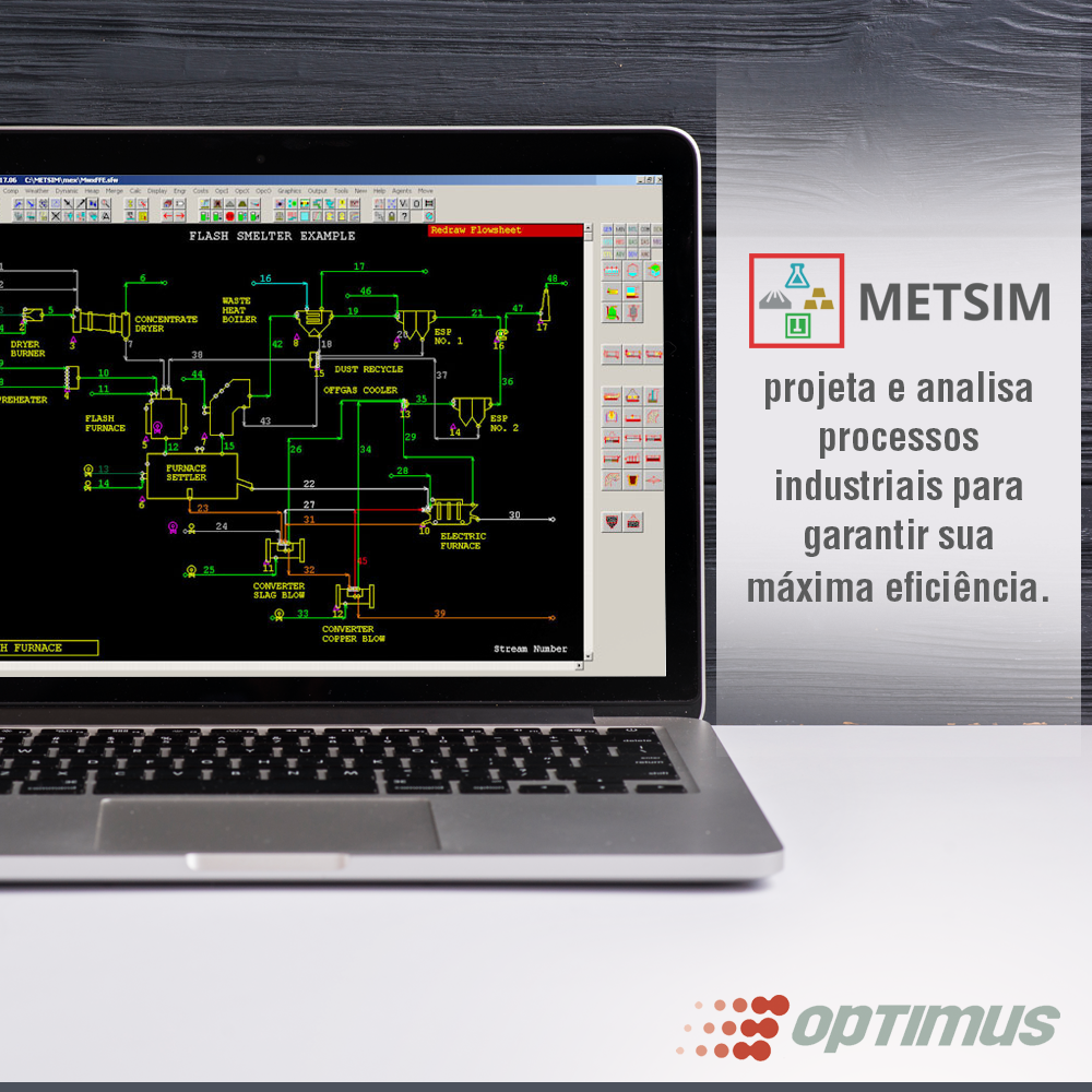 Optimus - O METSIM é um simulador dinâmico que projeta e...