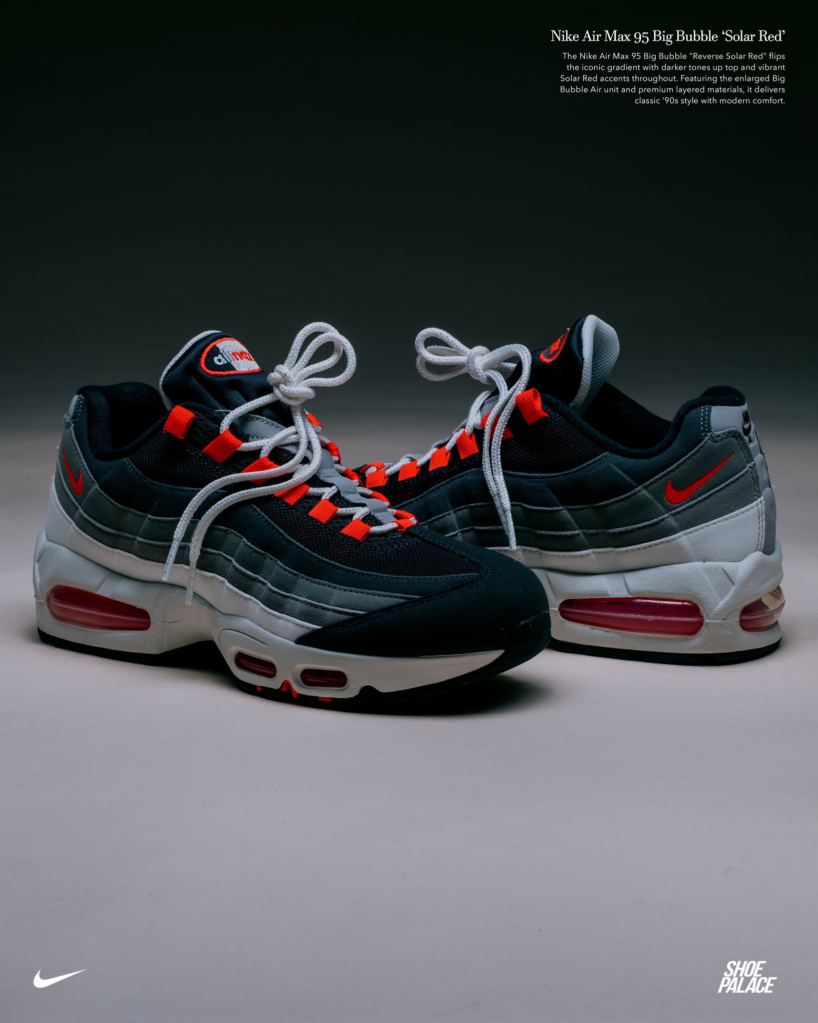 AIR 靴 RED MAX95 BIG SOLAR NIKE BUBBLE