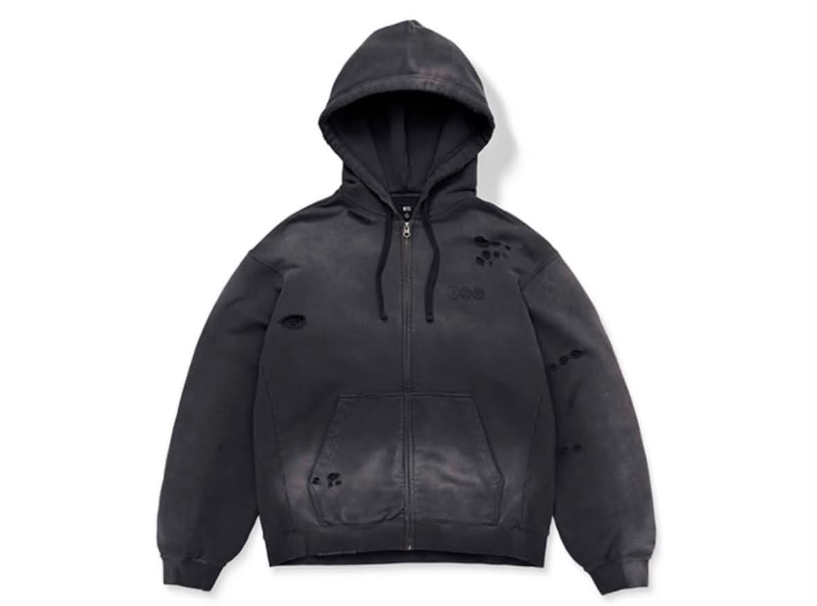BTS Arirang World Tour charcoal hoodie for sale in Toronto, ON - L