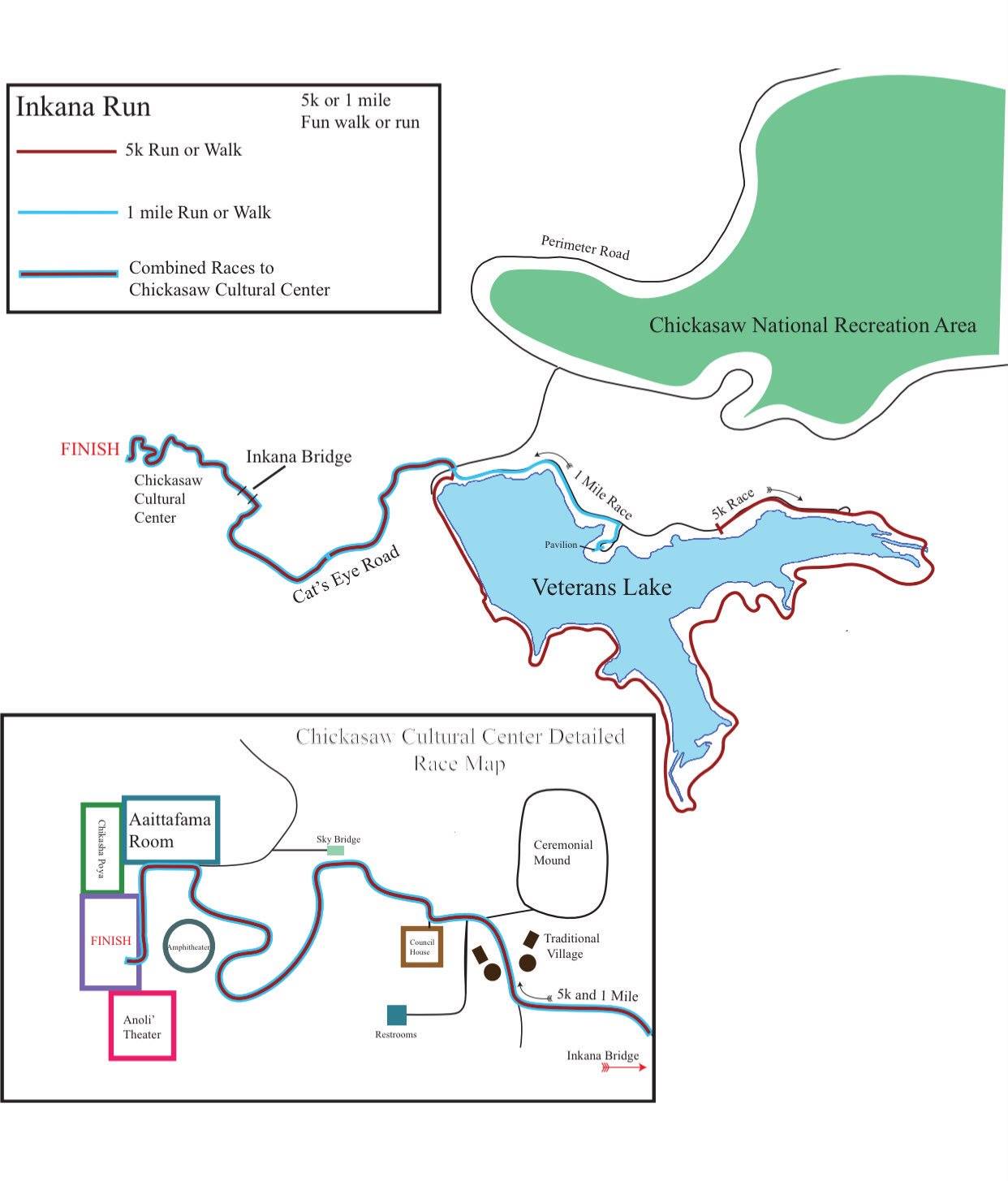 Inkana Run is a new 5K race that... - The Chickasaw Nation | Facebook
