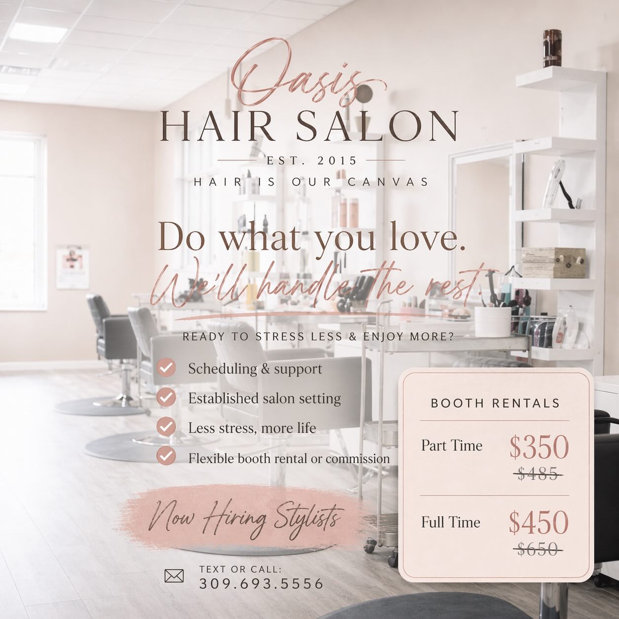 Oasis Hair Salon | Peoria IL