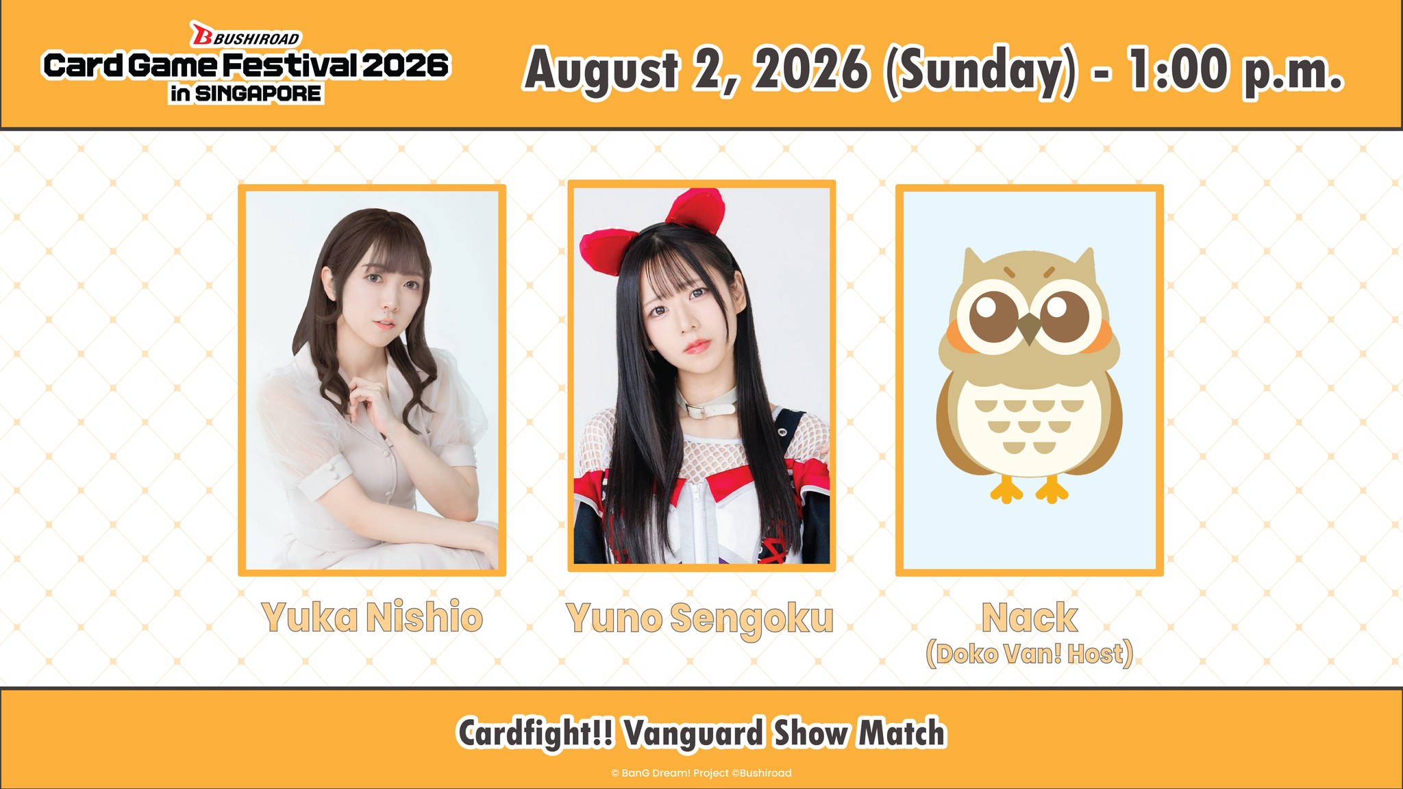 🎡 Bushiroad Card Game Festival 2026 in Singapore 🎡 Celebrating