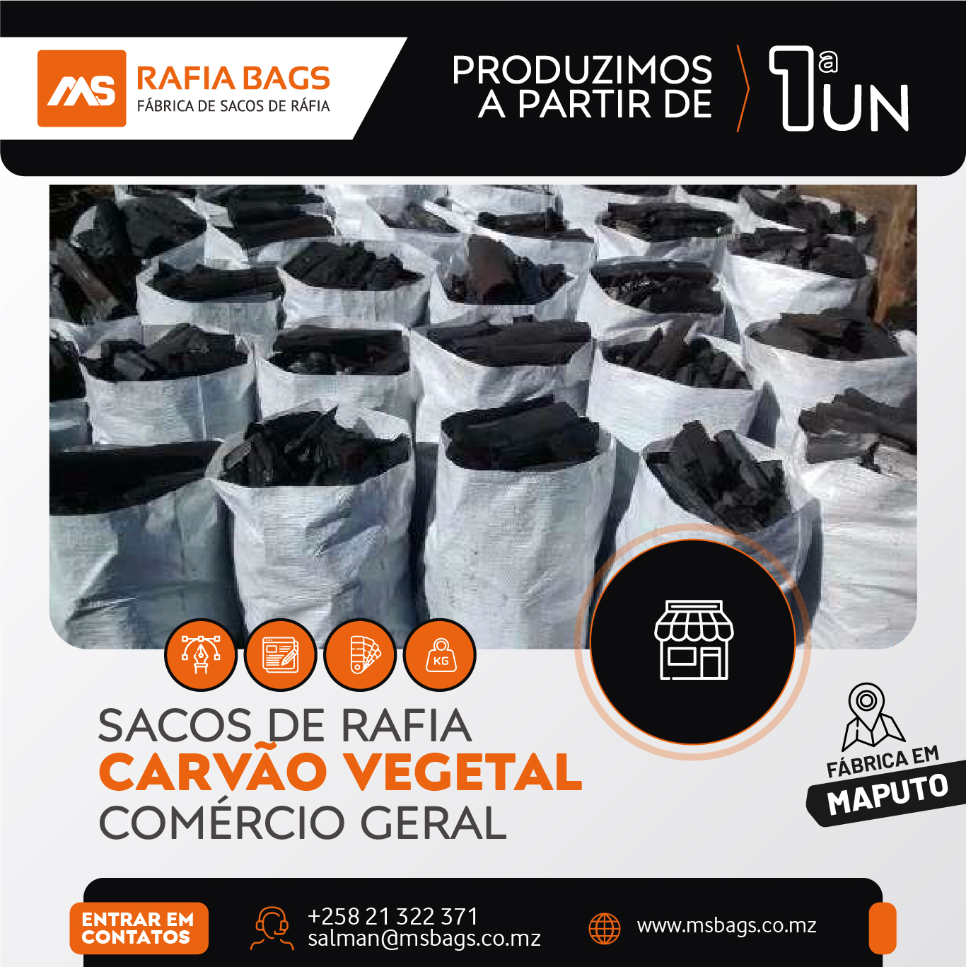 MS - Em diferentes cores e estampados, fabricamos sacos de rafia para ...