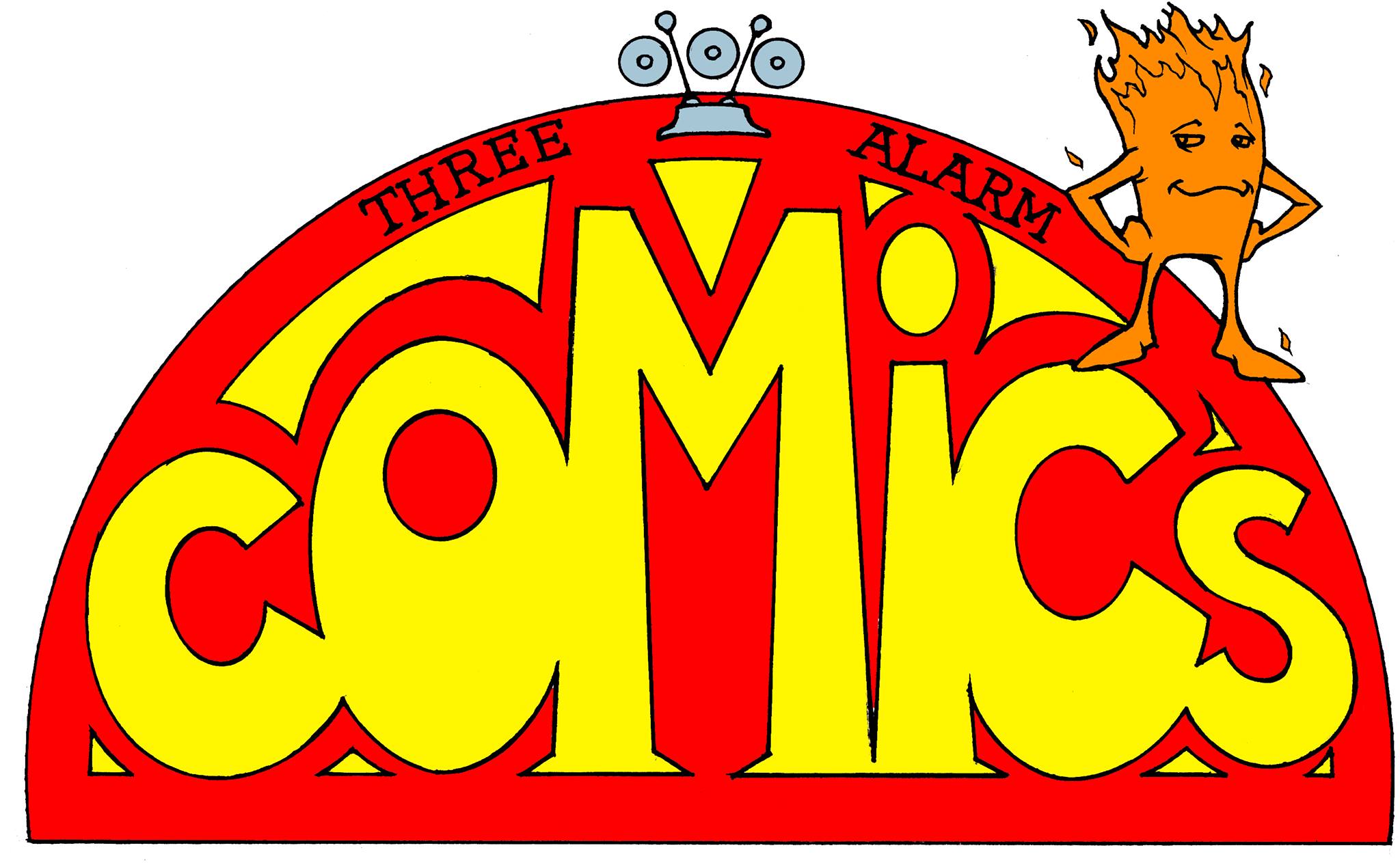 Steven and Lily Butler signing at 3 Alarm Comics