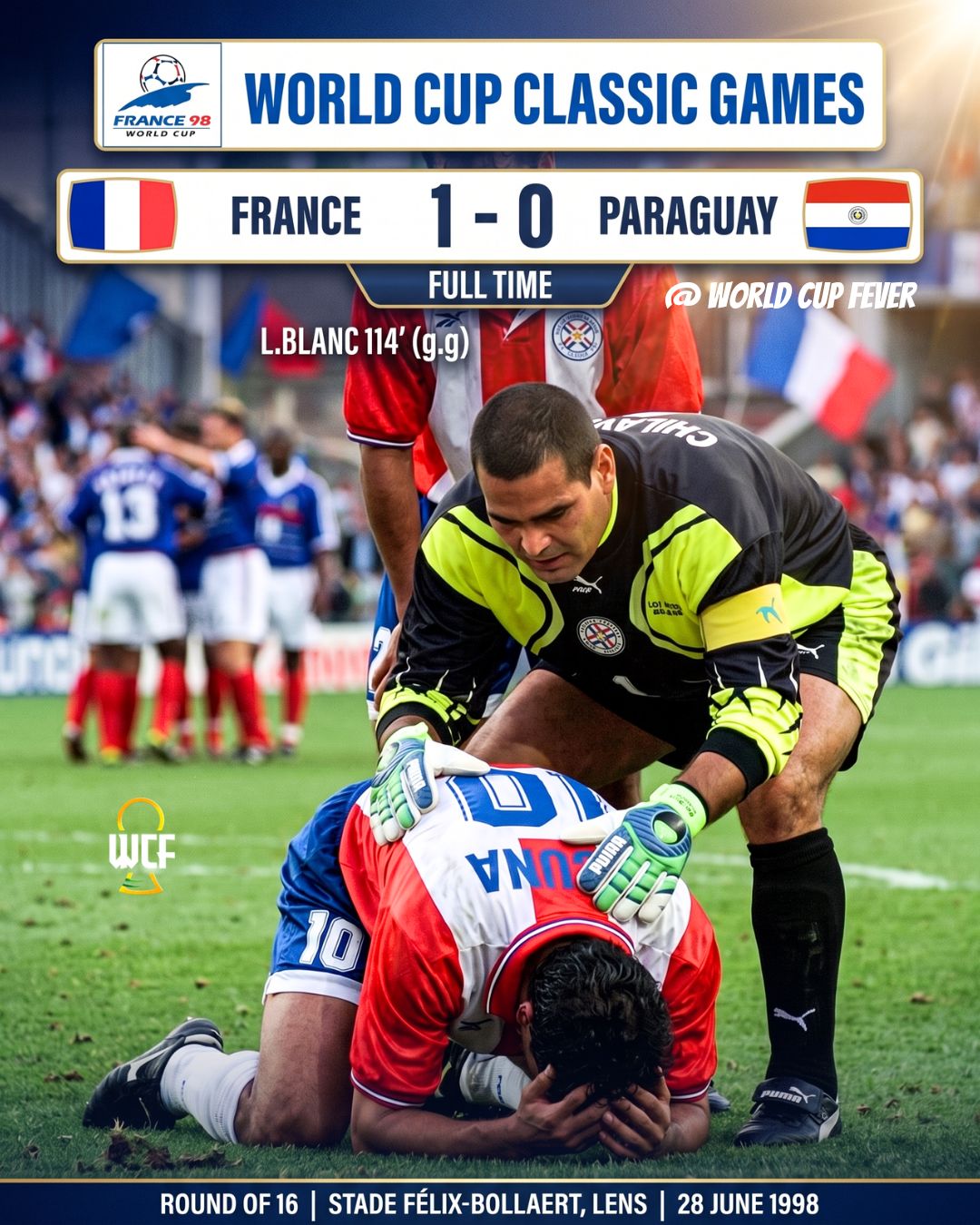 OnThisDay at the FIFA World Cup France 🇫🇷 1998, France