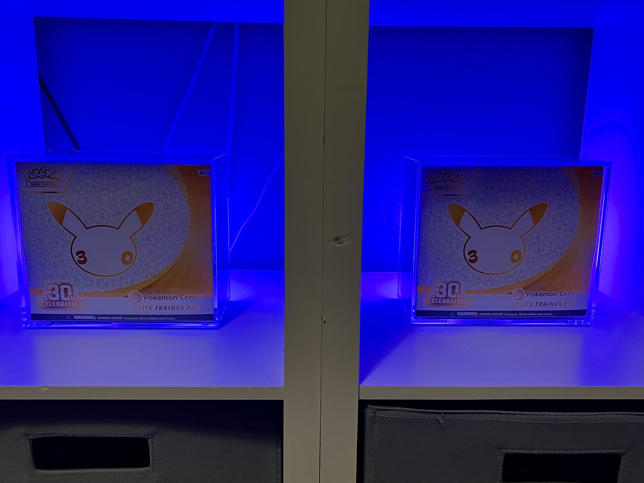 Unopened Pokémon Elite Trainer Box with Pikachu packaging