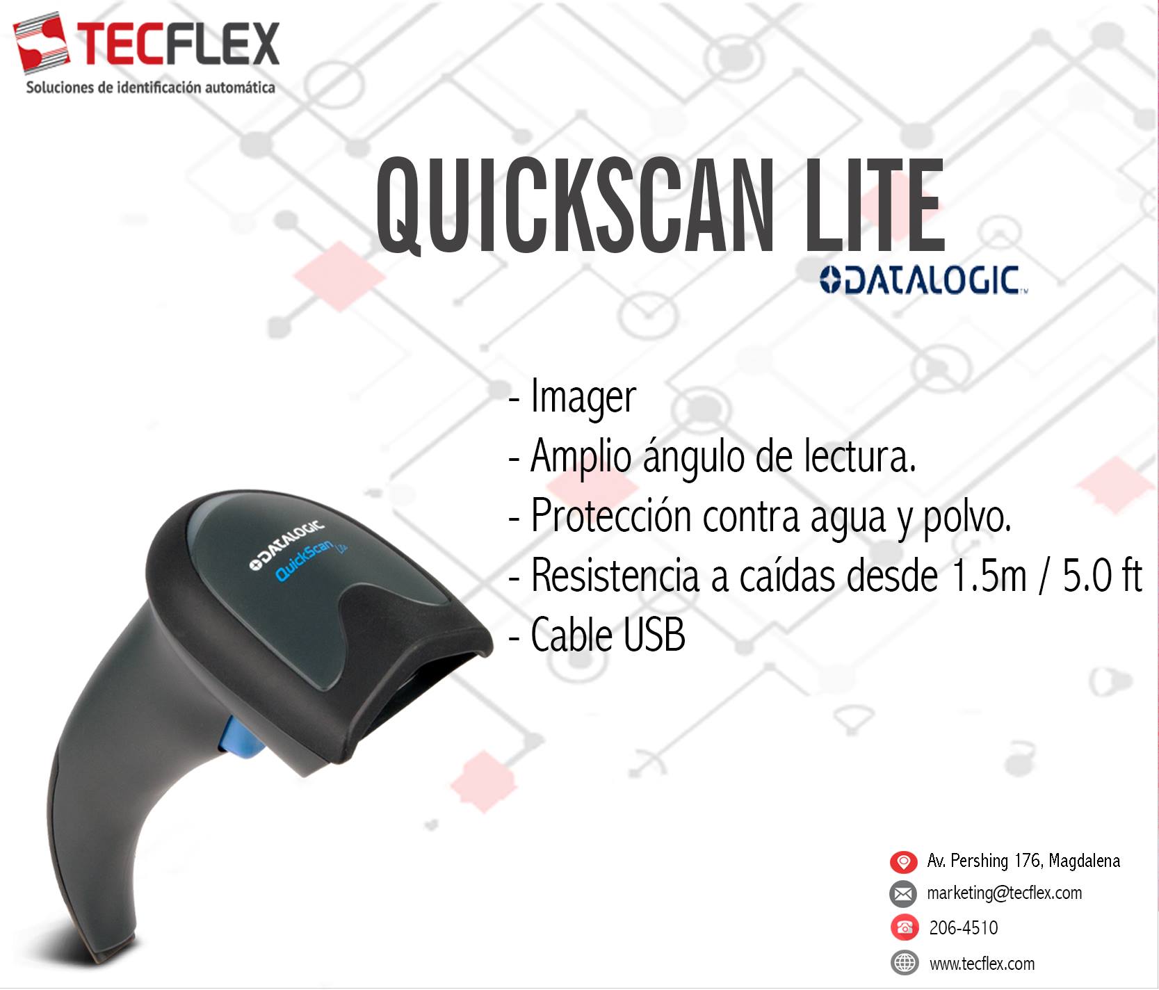 Tecflex - Conoce más sobre el lector imager de código de... | Facebook