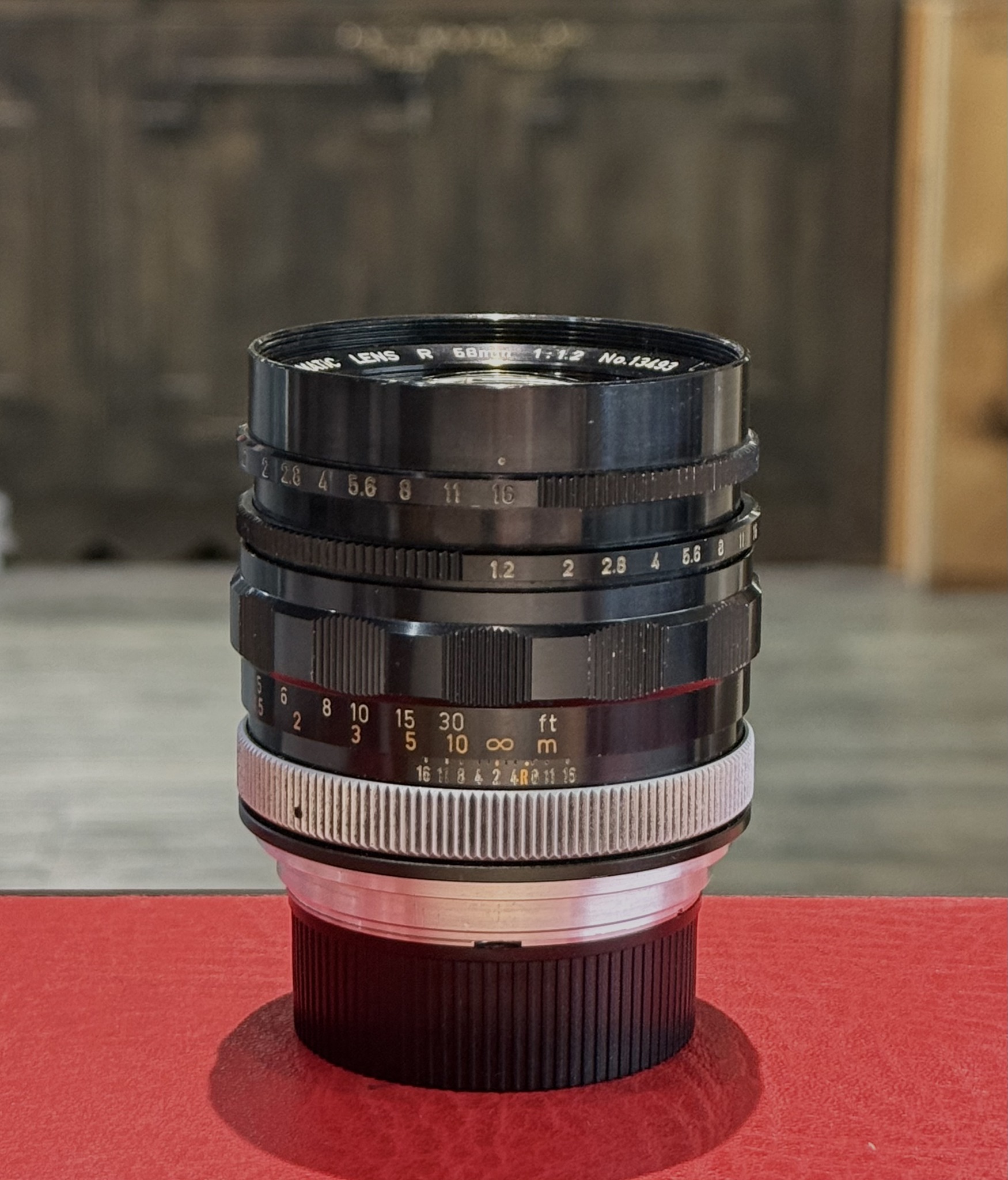 Canon Super Canomatic R 58mm f1.2 lens for sale at Theme