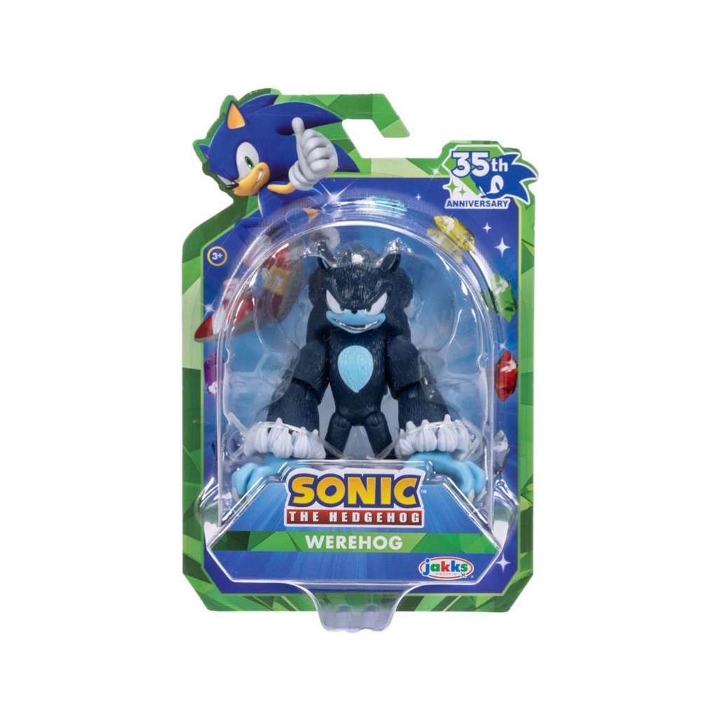 Sonic 35th anniversary figures including Tikal