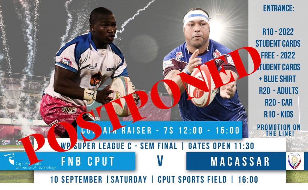 CPUT RUGBY CLUB | Bellville Ext 20