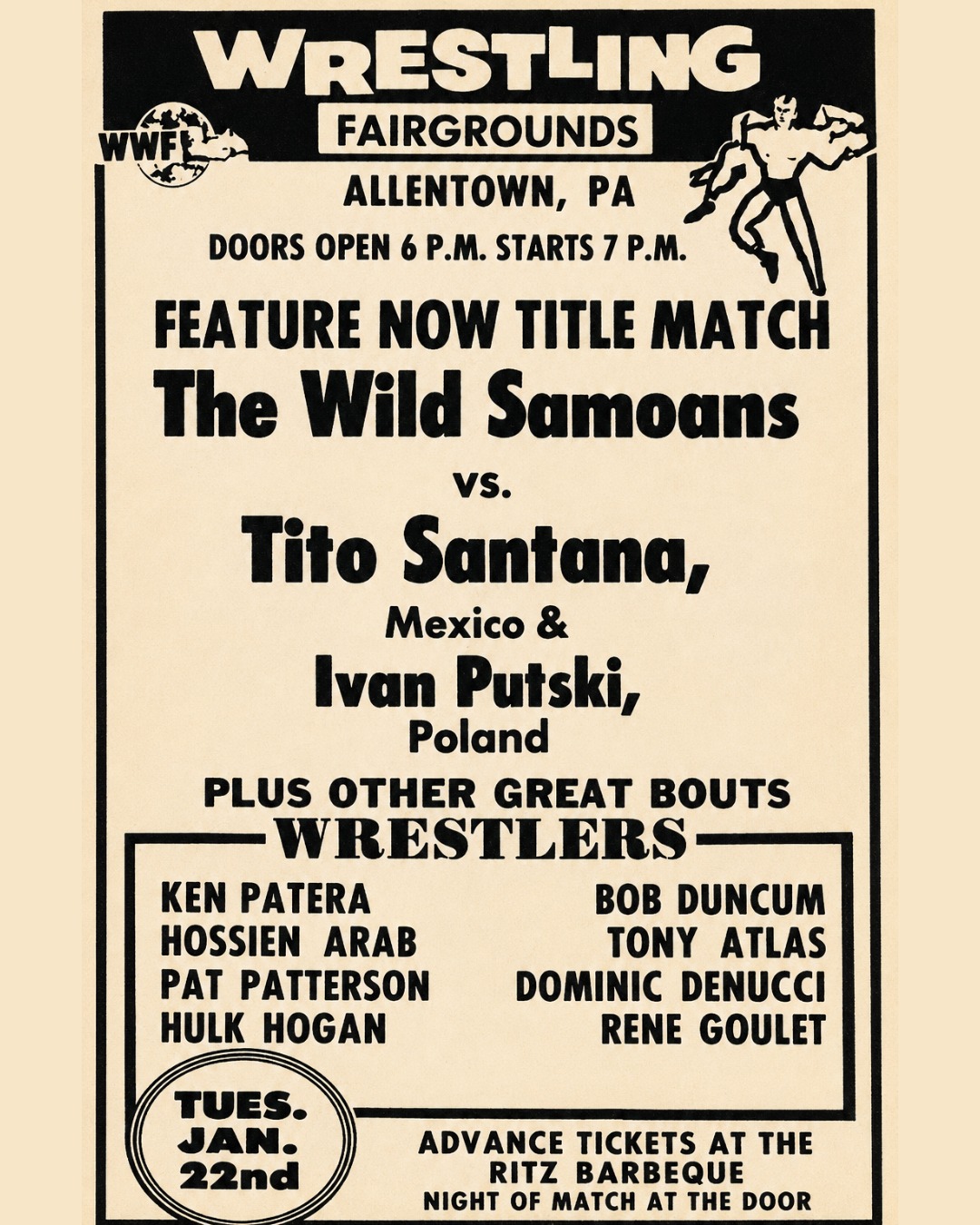 Pro - 1980 - WWF in Allentown, PA | Facebook