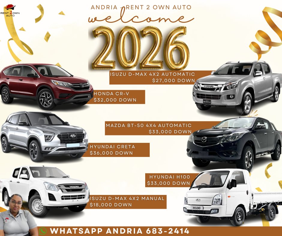 Andria - Rent 2 Own Auto | Carapichaima