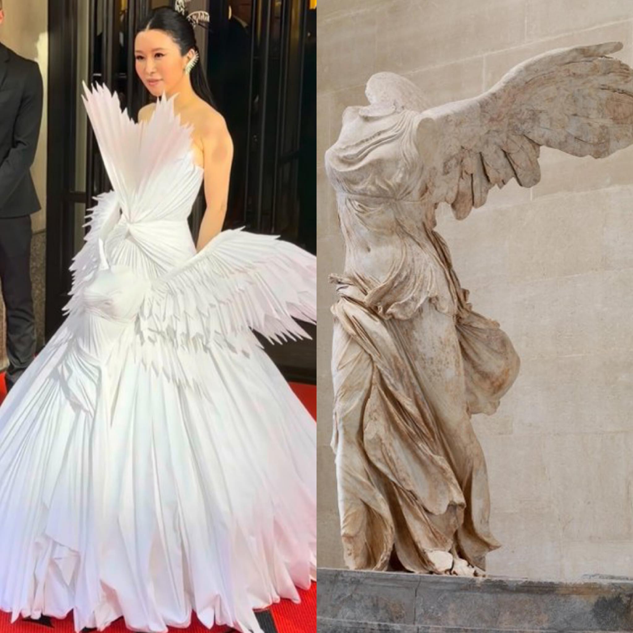 Fashion is art. Yu-Chi Lyra Kuro in custom Jean Paul Gaultier for 